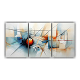 60x30cm Cuadro Movimiento Living - Cuadro Abstracto Acuarela
