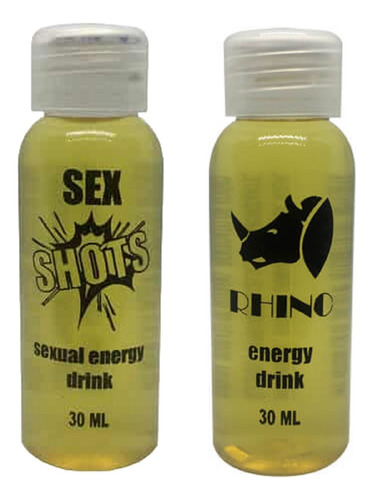 Pack X2 Potenciador Rhino  +  Viagra Liquido Hombre Y Mujer