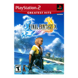 Final Fantasy X Greatest Hit Ed.- Ps2 Físico - Sniper