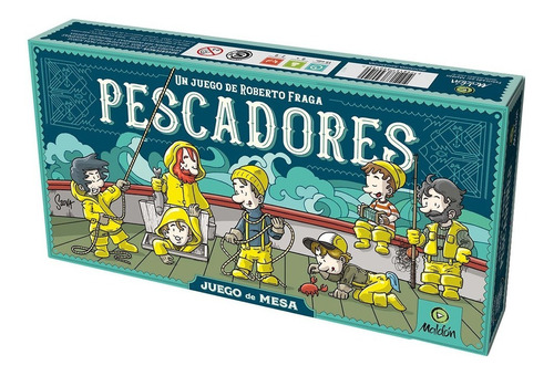 Pescadores Juego De Mesa Familiar De Atención Y Velocidad