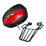 Porta Equipaje Rouser Dominar 400 Rak + Baul Vc 46lts Coyote