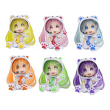 Set De 6 Figuras Kawaii Hatsune Miku  Oso 