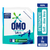 Detergente Líquido Omo Soft Aloe Vera Doypack 3 L