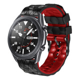 Correa De Reloj Bicolor Roja Para Xiaomi Haylou Rs4 Ls12