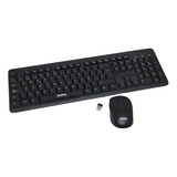 Combo Inalámbrico Teclado  Mouse 2.4g Libertad De Movimiento