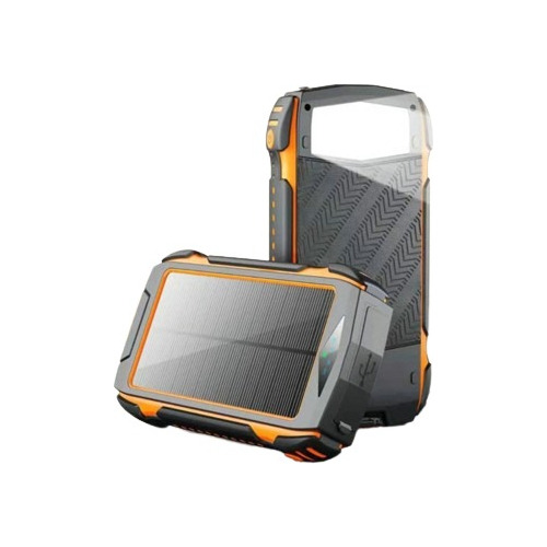 Cargador Solar 30000mah Bateria Externa Power Bank Luz Led