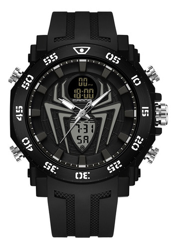 Reloj Pulsera Sanda 6111 Deportivo Imperm. De Araña P/hombre