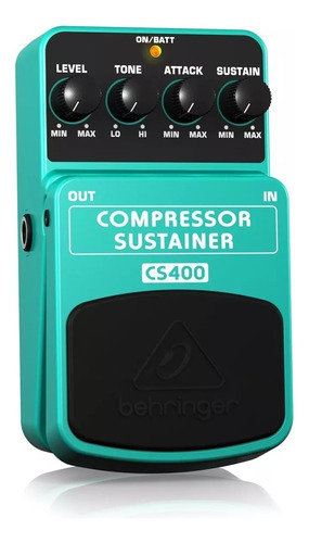 Pedal Efecto Compresor / Sostenedor Behringer Cs400 Sustain