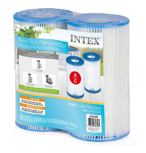 02 Unidades Filtro Refil Bomba Piscina Cartucho Tipo A Intex