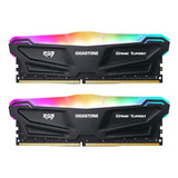 Ram Ddr4 Gigastone Black Rgb Game Turbo 16 (2x8) 3600mhz