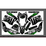 Stickers Para Moto 150z Verde Modelo Viejo Mod-123