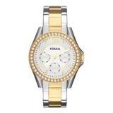 Reloj Fossil Riley Es3204/5bn Para Mujer