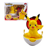 Figura Coleccionable Pikachu Pokémon Pokebola Original