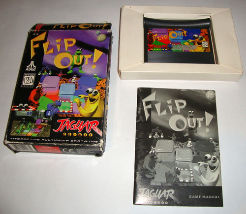 Flip Out Para Tu Consola Atari Jaguar (mr2023) Nintendo Snes