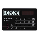 Calculadora Solar Casio Sl-760lc De Bolsillo Portatil