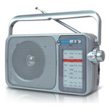 Radio Retro Inalambrico Am Pilas Alcance Auricular Audiobox