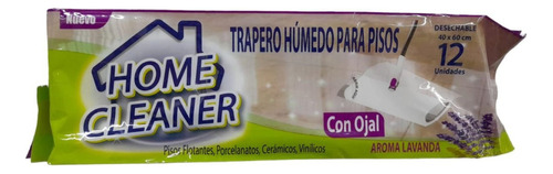Trapero Humedo Home Cleaner Aroma A Lavanda 12unid