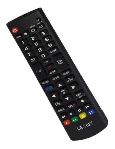 Controle Remoto Para Tv LG Smart 3d Akb73715613 Akb73715664 
