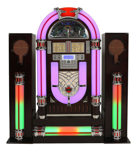 Jukebox Alto-falante Com Base E Caixas Auxiliares Classic