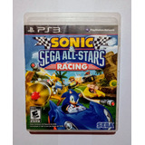 Sonic Y Sega All Star Racing Ps3 Fisico En Buen Estado!