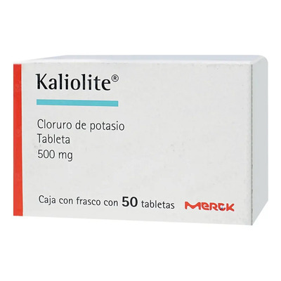 Kaliolite Grageas Con Capa Entérica 500 Mg, 50 Grageas | Meses sin interés