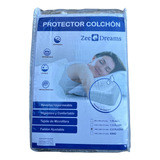 Cubrecolchon Impermeable Blanco 2 Plazas Mojostore