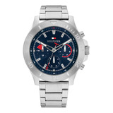 Reloj Para Hombre Tommy Hilfiger 1792113 1792113 Plateado