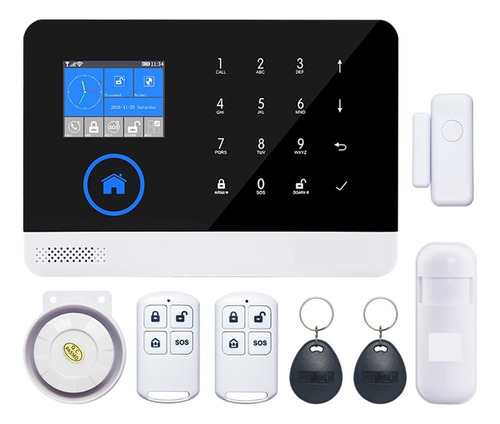 Conmutable Inalámbrico De Seguridad For El Hogar Wifi Gsm