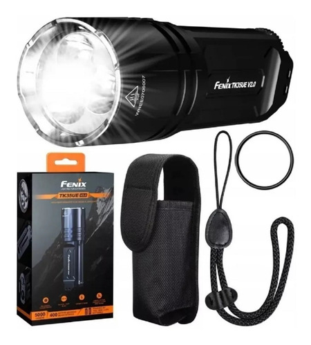 Linterna Tactica Led Fenix Tk35ue V2.0 5000 Lumen 400mts