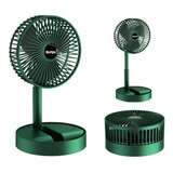 Ventilador Escritorio Pequeño Plegable 3 Velocidades 180°