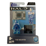 Cortana The Weapon Halo Mega Construx Mini Figura Hkt07 14pz