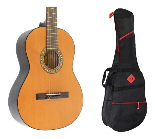 Guitarra Gracia M3 Criolla Clasica + Funda Acolchada