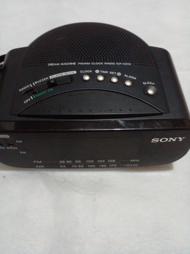 Radio Relogio Usado Cod Icf 0212 Sony 110 Vts Ler Anuncio.