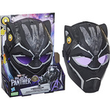 Avengers Black Panther Máscara De Poder Vibranium Con Luz