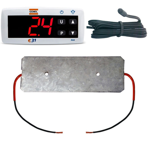 Kit Incubadora Digital Termostato Y Resistencia 200w 220v