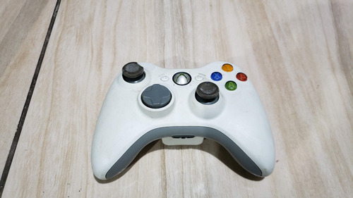 Controle Branco Do Xbox 360 Funcionando 100%. H1