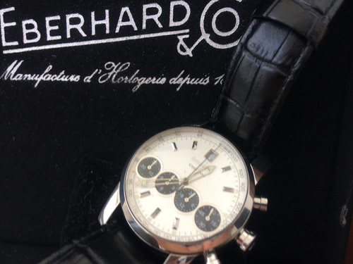 Raro Eberhard Chrono 4 Pra Pulsos Exigentes, Top Show!