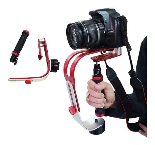 Steadycam Estabilizador Imagem Celular Gopro Câmera Dsl