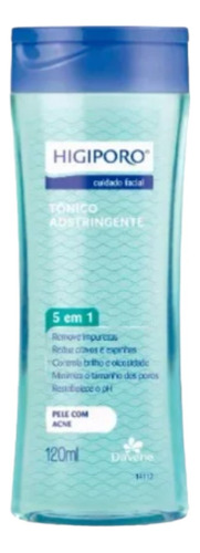 Tônico Adstringente Davene Higiporo - Pele Com Acne - 120ml