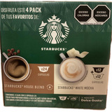 Cápsulas Dolce Gusto Starbucks Americano Y Mocha Blanco