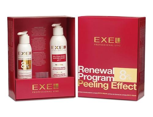 Kit Peeling Facial Blend De Acidos 8% Exel