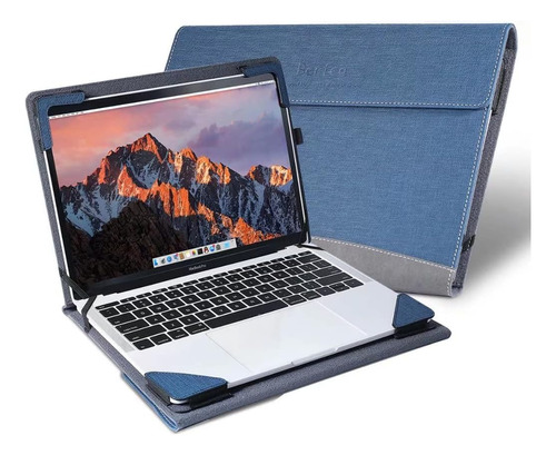 Funda P/ Laptop Berfea, Para Dell Inspiron, De 14 PuLG, Azul