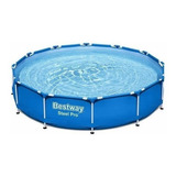 Pileta Estructural Redonda Bestway 56681 Con Capacidad De 64