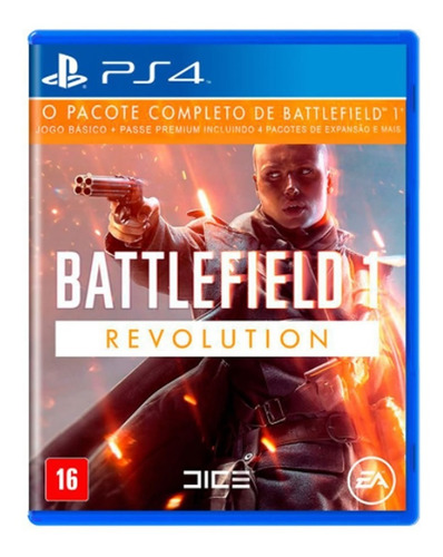 Jogo Battlefield 1: Revolution - Ps4 Mídia Física