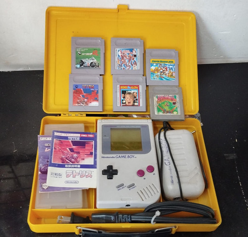 Game Boy Classic Dmg01 + 6 Juegos + Eliminador