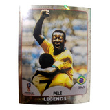 Holograma Pelé Legend Estampa #680 Panini Mundial Rusia 2018