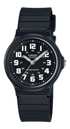 Reloj Casio Unisex Mq-71-1bdf Color De La Correa Negro Color Del Bisel Negro Color Del Fondo Negro