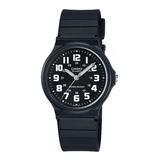 Reloj Casio Unisex Mq-71-1bdf Color De La Correa Negro Color Del Bisel Negro Color Del Fondo Negro