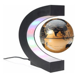 Globo Flotante Magnético Con Led Planeta Tierra