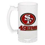 Tarro Cervecero 16oz San Francisco 49ers